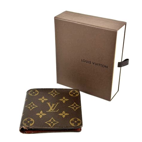 monogram louis vuitton bifold wallet legit check|louis vuitton checkbook wallet.